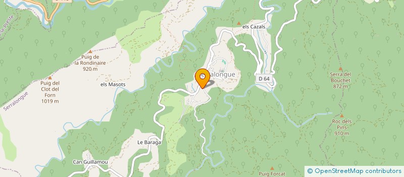 localisation de l'entreprise MADAME FLORENCE RIEU  SERRALONGUE