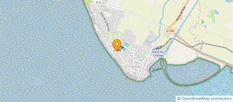 localisation de l'entreprise MADAME FLORENCE RIOU à LE CROTOY