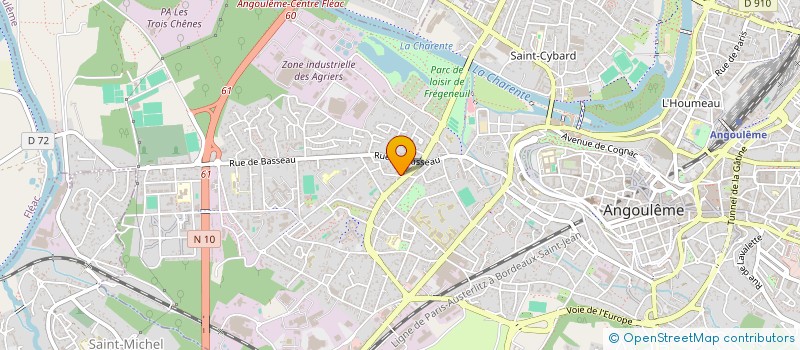 localisation de l'entreprise MADAME FLORENCE RITROVATO à ANGOULEME