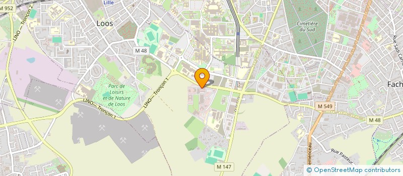 localisation de l'entreprise MADAME FLORENCE RIVET  LOOS