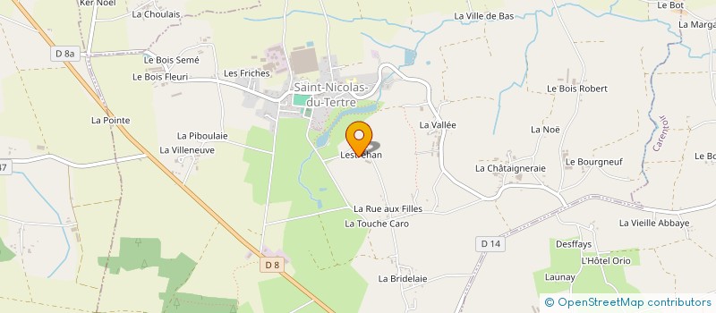 localisation de l'entreprise MADAME FLORENCE RIVIERE à SAINT-NICOLAS-DU-TERTRE
