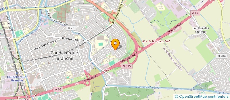 localisation de l'entreprise MADAME FLORENCE RIZZO  COUDEKERQUE-BRANCHE