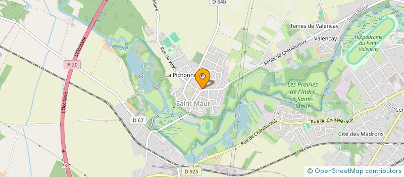 localisation de l'entreprise MADAME FLORENCE ROBERT  SAINT-MAUR