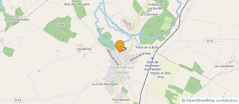 localisation de l'entreprise MADAME FLORENCE ROBILLARD à VAL-FOUZON