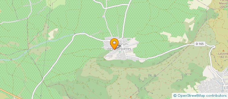 localisation de l'entreprise MADAME FLORENCE ROCA  MONTBRUN-DES-CORBIERES