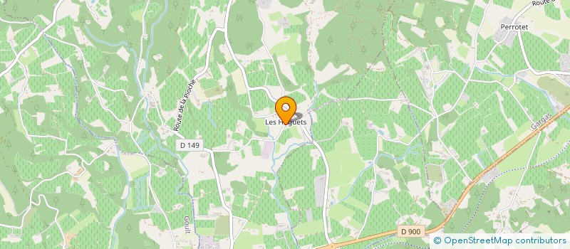 localisation de l'entreprise MADAME FLORENCE RODRIGUEZ  ROUSSILLON