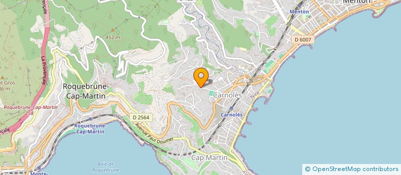 localisation de l'entreprise MADAME FLORENCE ROLLE à ROQUEBRUNE-CAP-MARTIN