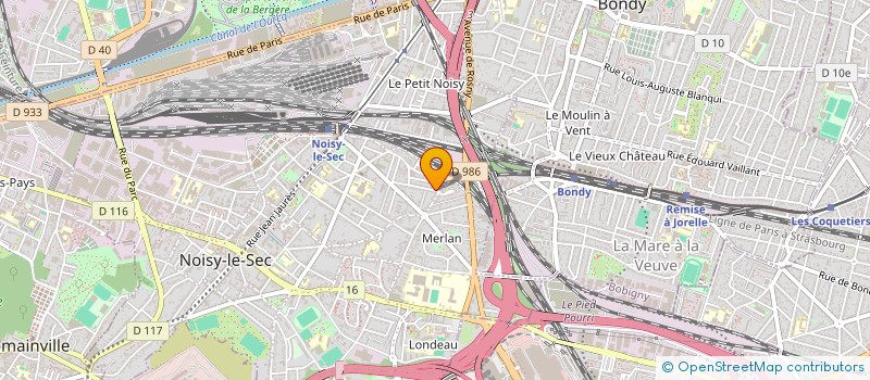 localisation de l'entreprise MADAME FLORENCE ROLLET à NOISY-LE-SEC