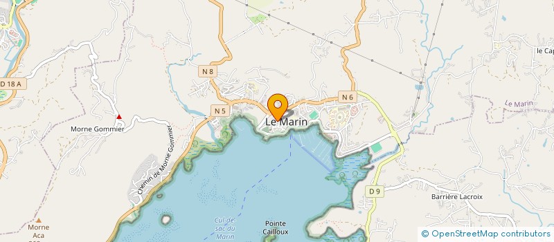 localisation de l'entreprise MADAME FLORENCE RONDOF  LE MARIN