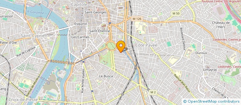 localisation de l'entreprise MADAME FLORENCE ROS  TOULOUSE