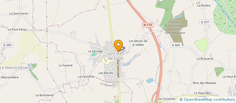 localisation de l'entreprise MADAME FLORENCE ROSSIGNOL  SAINT-LO