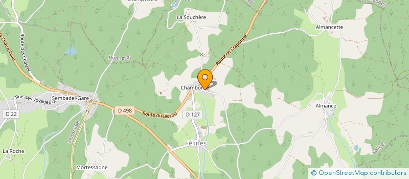 localisation de l'entreprise MADAME FLORENCE ROSTANG  FELINES