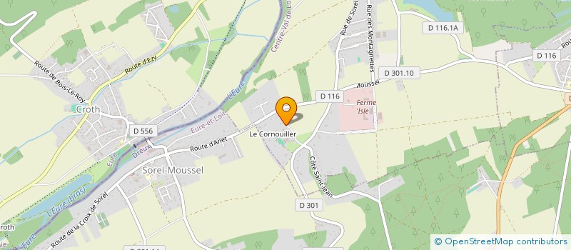 localisation de l'entreprise MADAME FLORENCE ROUGIER à SAUSSAY