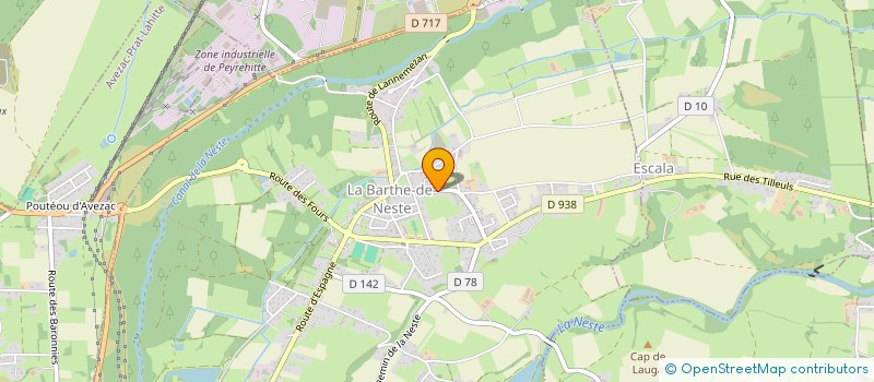 localisation de l'entreprise MADAME FLORENCE ROUQUIER  LA BARTHE-DE-NESTE