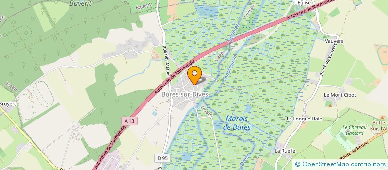 localisation de l'entreprise MADAME FLORENCE ROUSSEAU  TROARN