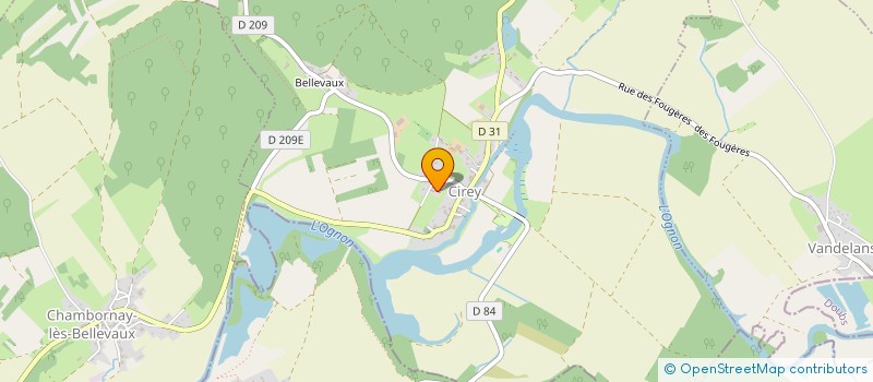 localisation de l'entreprise MADAME FLORENCE ROUX  CIREY