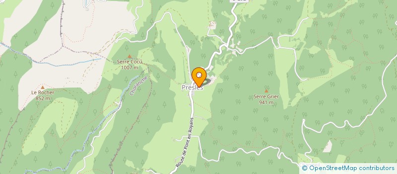 localisation de l'entreprise MADAME FLORENCE ROZAND  PRESLES