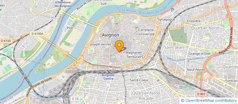 localisation de l'entreprise MADAME FLORENCE ROZENBLIT  AVIGNON