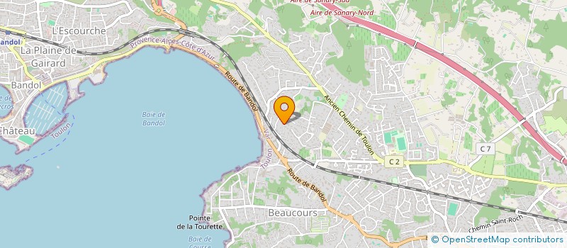 localisation de l'entreprise MADAME FLORENCE RUIZ-Y-ORIVE  SANARY-SUR-MER
