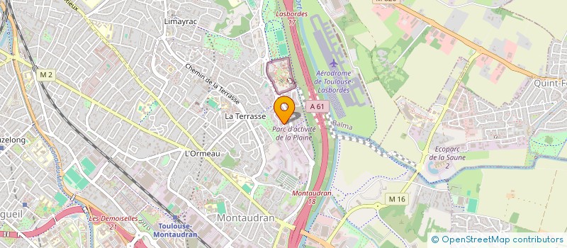 localisation de l'entreprise MADAME FLORENCE SABOULARD  TOULOUSE