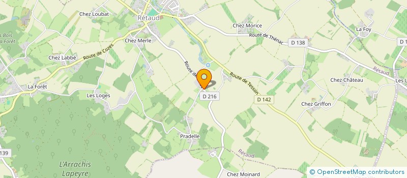 localisation de l'entreprise MADAME FLORENCE SAILLARD  RETAUD