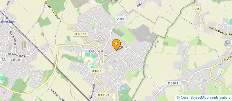 localisation de l'entreprise MADAME FLORENCE SALEMBIER  LEFOREST