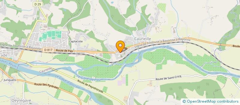 localisation de l'entreprise MADAME FLORENCE SAUBE  HASTINGUES