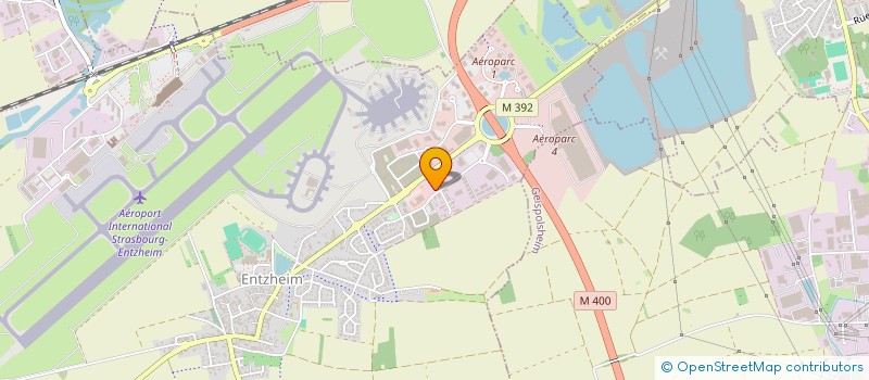 localisation de l'entreprise MADAME FLORENCE SCHMITT  ENTZHEIM