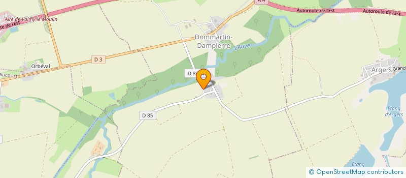 localisation de l'entreprise MADAME FLORENCE SCHOLLEN  DOMMARTIN-DAMPIERRE