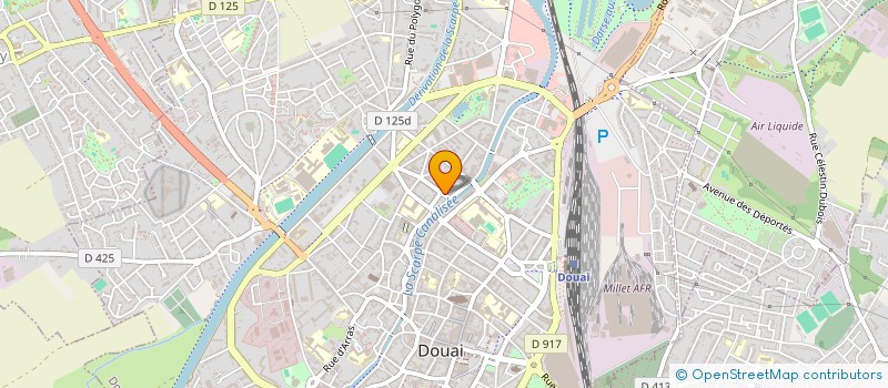 localisation de l'entreprise MADAME FLORENCE SCHOONHEERE à DOUAI