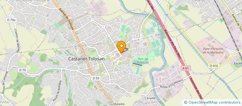localisation de l'entreprise MADAME FLORENCE SEGALEN à CASTANET-TOLOSAN
