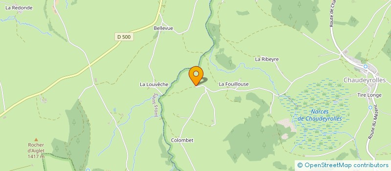 localisation de l'entreprise MADAME FLORENCE SELMI  CHAUDEYROLLES