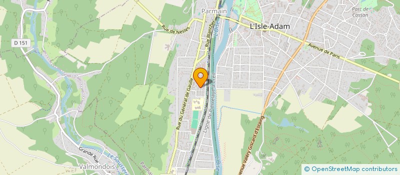 localisation de l'entreprise MADAME FLORENCE SERBIN  PARMAIN