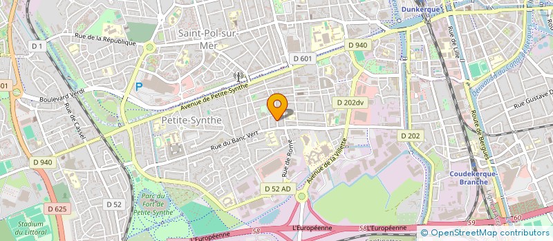 localisation de l'entreprise MADAME FLORENCE SERGEANT à DUNKERQUE