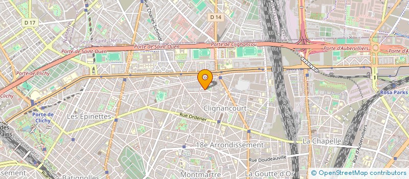 localisation de l'entreprise MADAME FLORENCE SERVAS  PARIS