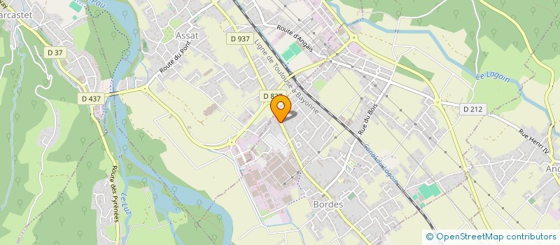 localisation de l'entreprise MADAME FLORENCE SEVILLE  BORDES