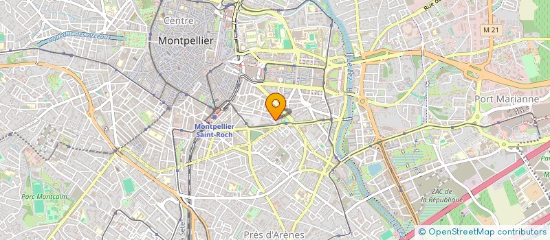 localisation de l'entreprise MADAME FLORENCE SIERSDORFER à MONTPELLIER