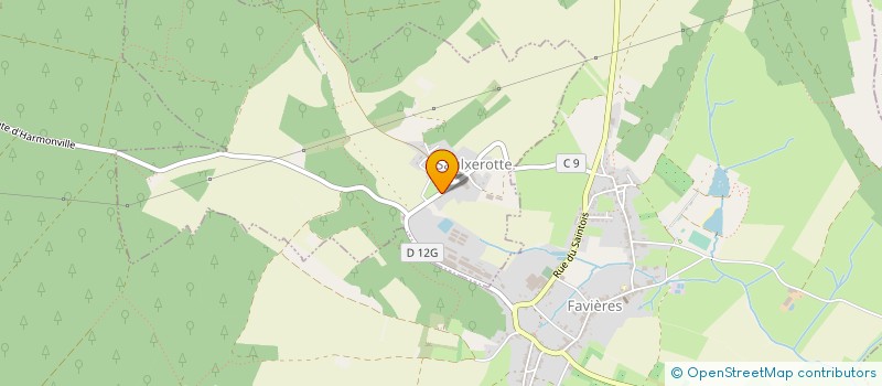 localisation de l'entreprise MADAME FLORENCE SIMON  SAULXEROTTE