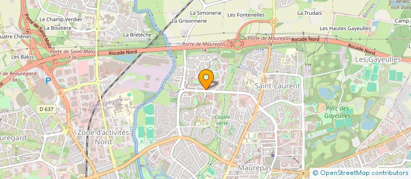 localisation de l'entreprise MADAME FLORENCE SIMON  RENNES