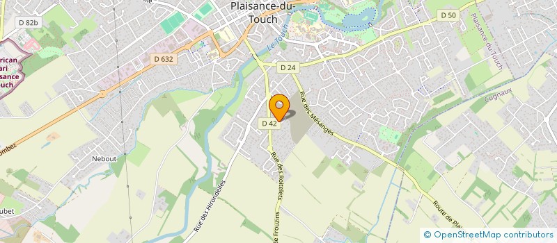 localisation de l'entreprise MADAME FLORENCE SIMONNET  PLAISANCE-DU-TOUCH