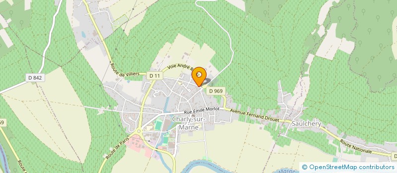 localisation de l'entreprise MADAME FLORENCE SIROT à CHARLY-SUR-MARNE