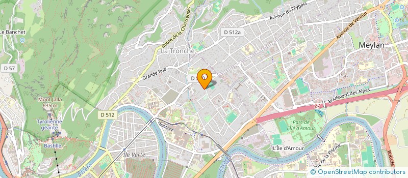 localisation de l'entreprise MADAME FLORENCE SPIEGEL à LA TRONCHE