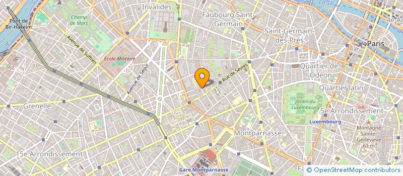 localisation de l'entreprise MADAME FLORENCE STEVENSON  PARIS