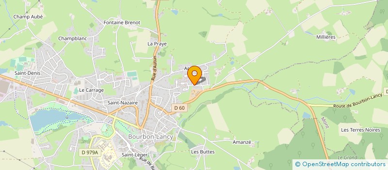 localisation de l'entreprise MADAME FLORENCE STRUNZ  SAINT-BERNARD