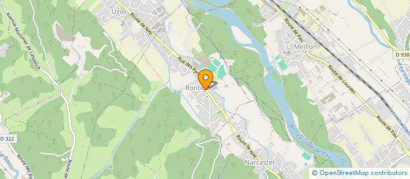 localisation de l'entreprise MADAME FLORENCE SUBERBIELLE  RONTIGNON