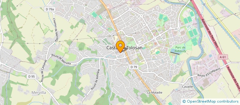 localisation de l'entreprise MADAME FLORENCE SYLVESTRE à CASTANET-TOLOSAN