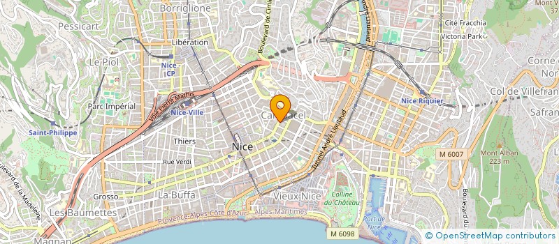 localisation de l'entreprise MADAME FLORENCE SYLVIANE SILLI à NICE
