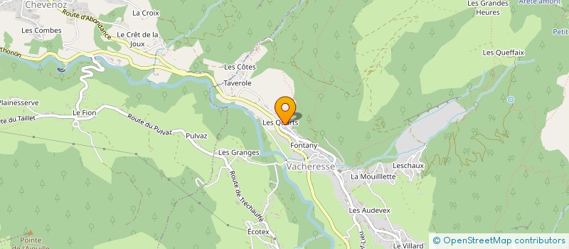 localisation de l'entreprise MADAME FLORENCE TAGAND  VACHERESSE