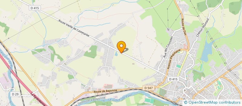 localisation de l'entreprise MADAME FLORENCE TASSIGNON  ORTHEZ