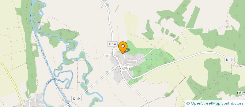 localisation de l'entreprise MADAME FLORENCE TAVERNIER  VANDY